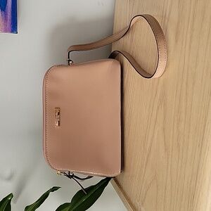 kate spade Pink Leather Crossbody Bag w Adjustable Strap